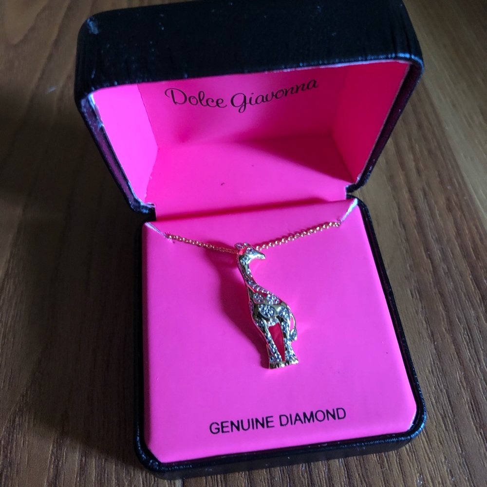 Gold Giraffe Necklace